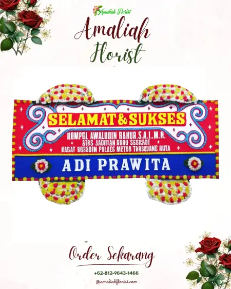 Papan Bunga Ucapan Selamat Lodan Kulon